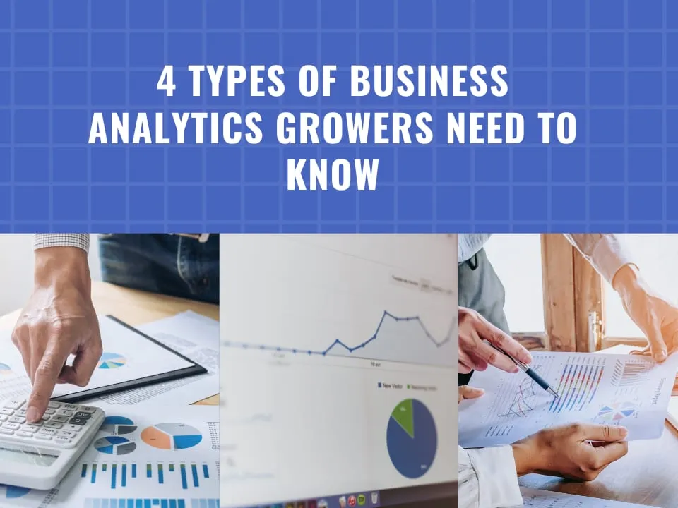 4 Types of Business Analytics Growers Need to Know