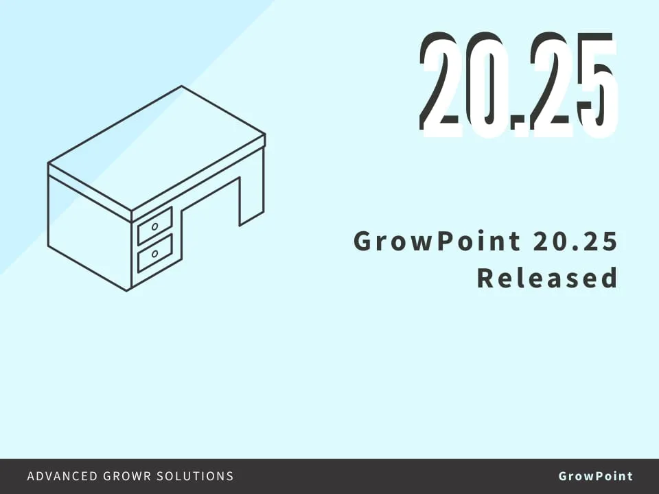 GrowPoint 20.25 Released