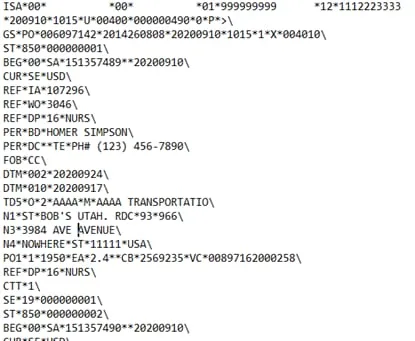 grower edi data