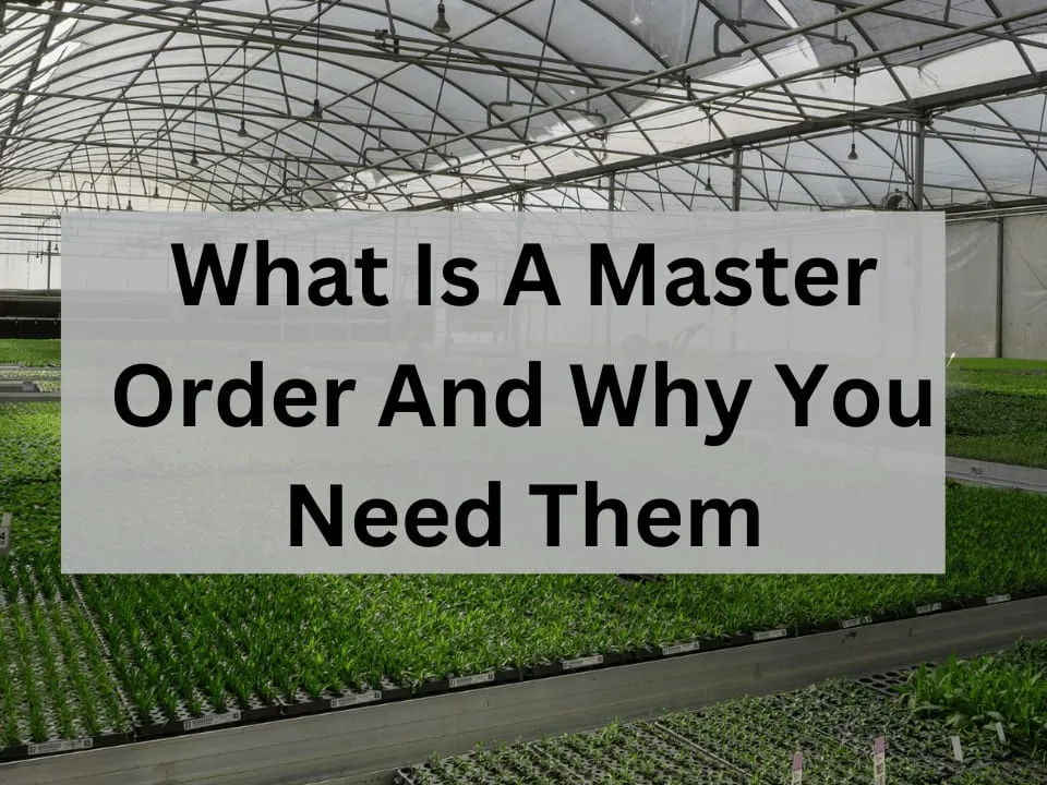 What Is A Master Order And Why You Need Them